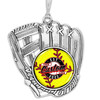 Custom Softball Glove Ornament Custom Softball Glove Ornament