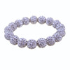 Gray Bling It On Stretch Bracelet