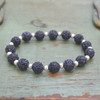 Navy My Team Bling Stretch Bracelet