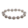 Gray My Team Bling Stretch Bracelet