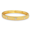 Lux Collection- Katie Hinge Cuff Bracelet- Gold