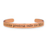 Message Cuffs- "Someone Precious Calls Me Mimi"