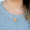 High School Necklace/Choker- Kennedy (Adjustable Slider Bead)