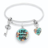 Be Still and Know Collection & Faith Can Move Mountains Collection- Love Never Fails Bracelet