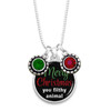 Believe Christmas Collection- Merry Christmas You Filthy Animal Necklace
