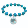 Perfect Love Turquoise Bling Stretch Bracelet