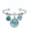 Forgiven 3 Charm Cuff Bracelet