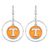 Campus Chic College Hoop Earrings