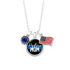 Some Heroes Wear Kevlar Police Collection- Police Mom Necklace
