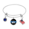 Some Heroes Wear Kevlar Police Collection- Police Wife Bracelet