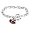 Georgia Bulldogs Bracelet- Audrey Toggle-GA57353