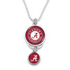 Rear View Mirror Charm with College Logo