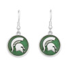 Michigan State Spartans Society  Earrings