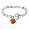 Clemson Tigers Bracelet- Audrey Toggle-CL57349