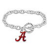 Alabama Crimson Tide Bracelet- Audrey Toggle-AL57343