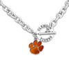 Clemson Tigers Necklace- Audrey Toggle- CL57302