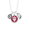 Indiana Hoosiers Necklace- Home Sweet School