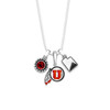 Utah Utes Necklace- Home Sweet School