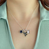 West Virginia Mountaineers Necklace- Home Sweet School