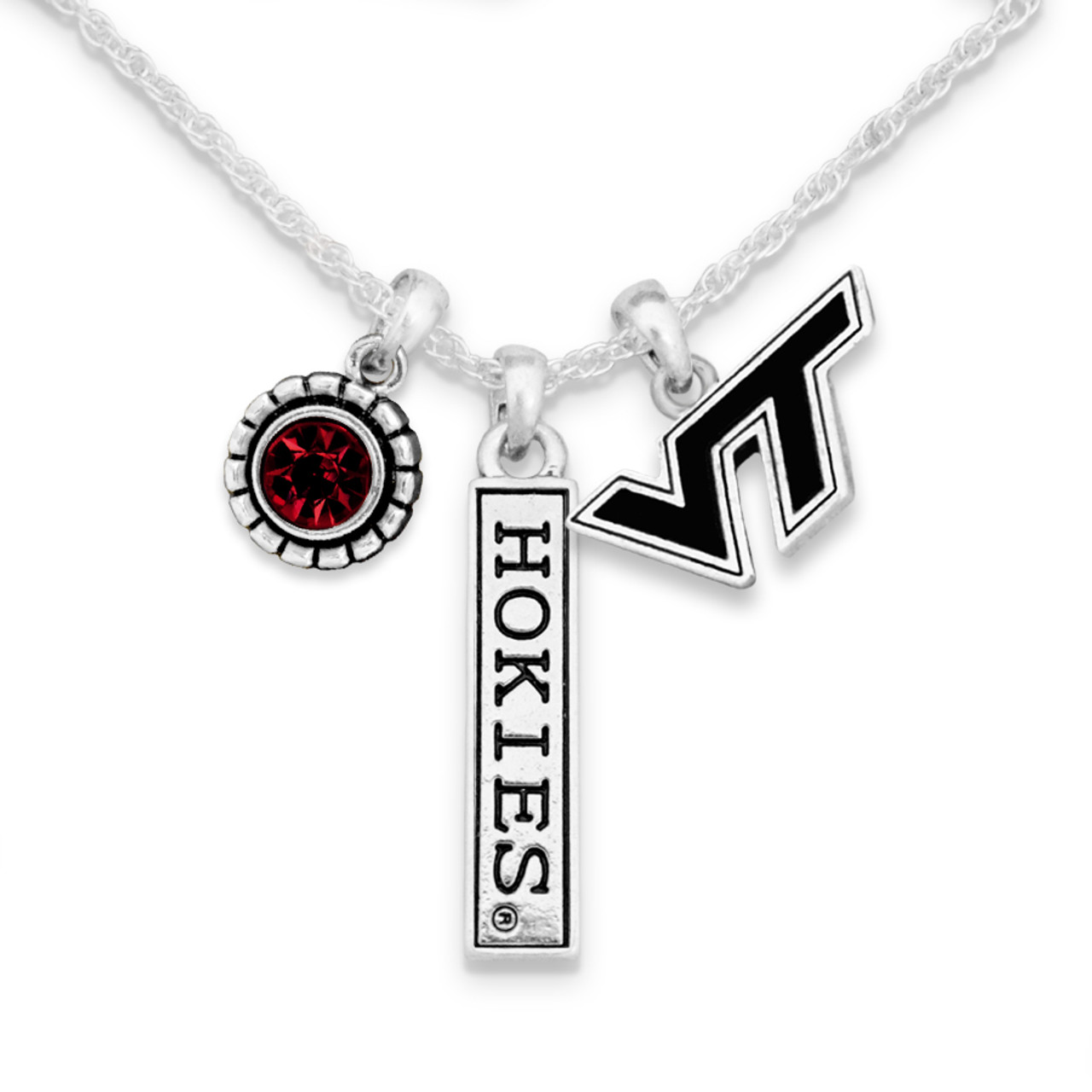 Virginia Tech Hokies Necklace- Trifecta-VAT57198