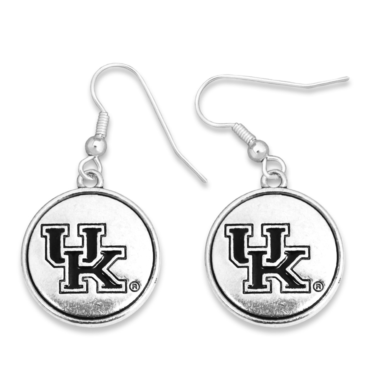 Kentucky Wildcats Earrings- Silver Linings-KY56975