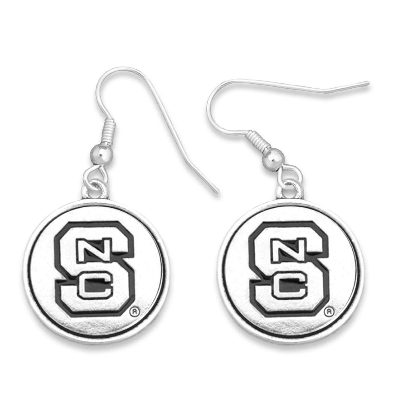 NC State Wolfpack Earrings- Silver Linings-NCS56985