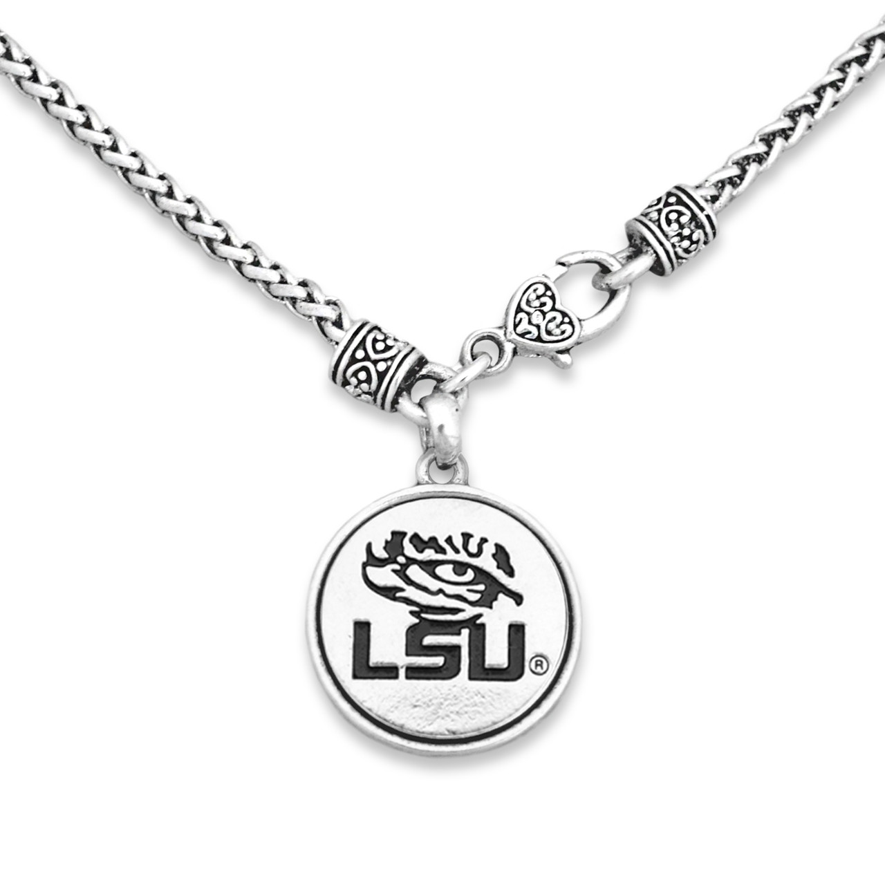 LSU Tigers Necklace- Silver Linings-LSU57028