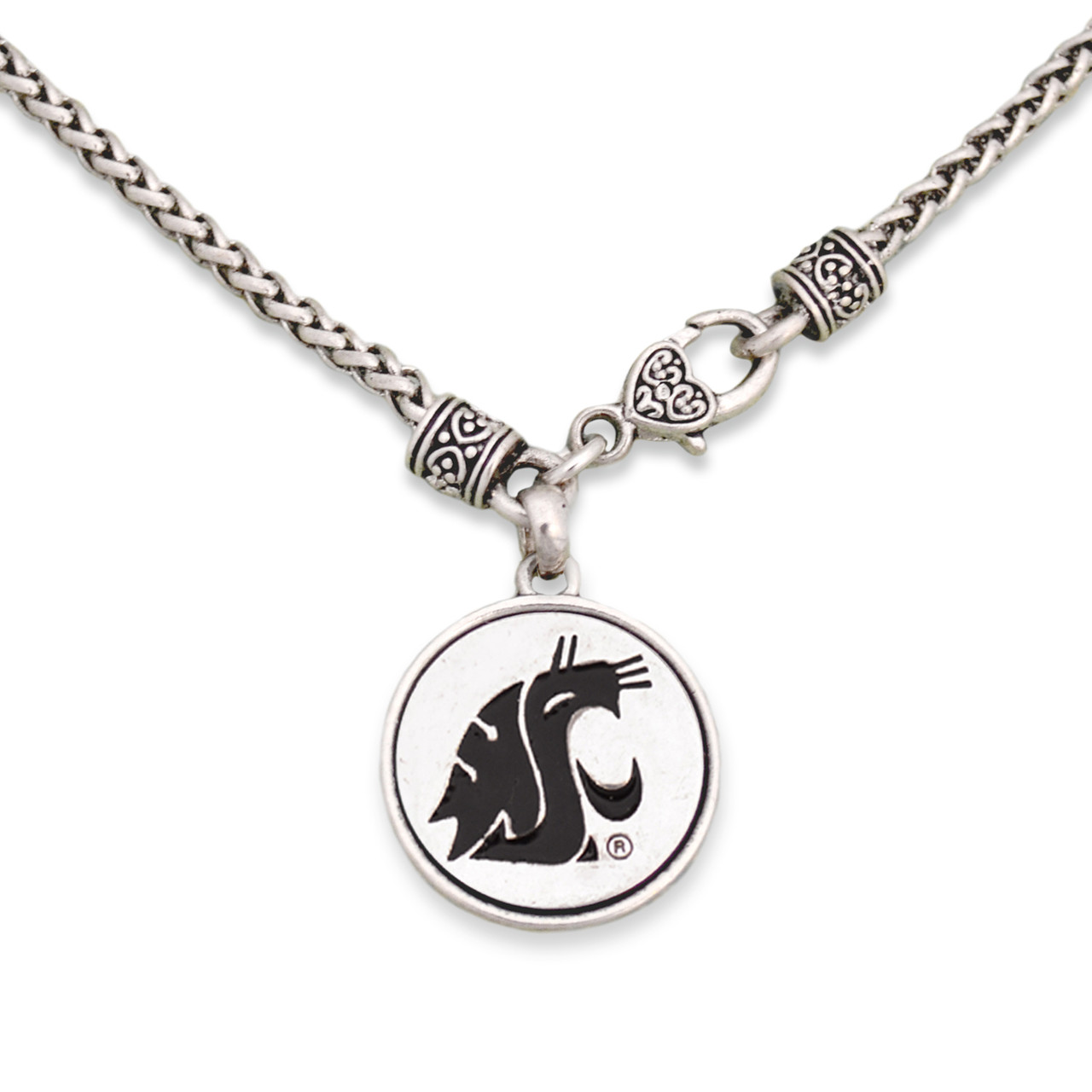 Washington State Cougars Necklace- Silver Linings-WST57059