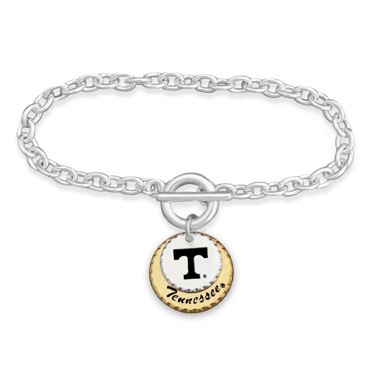 Tennessee Volunteers Haute Stamp Toggle Bracelet