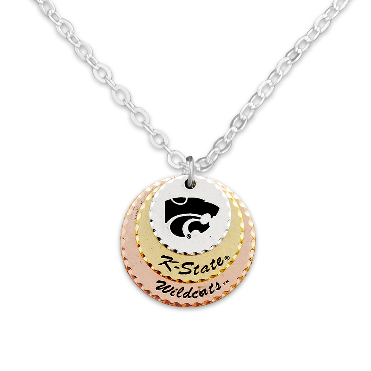 Kansas State Wildcats Haute Stamp Necklace