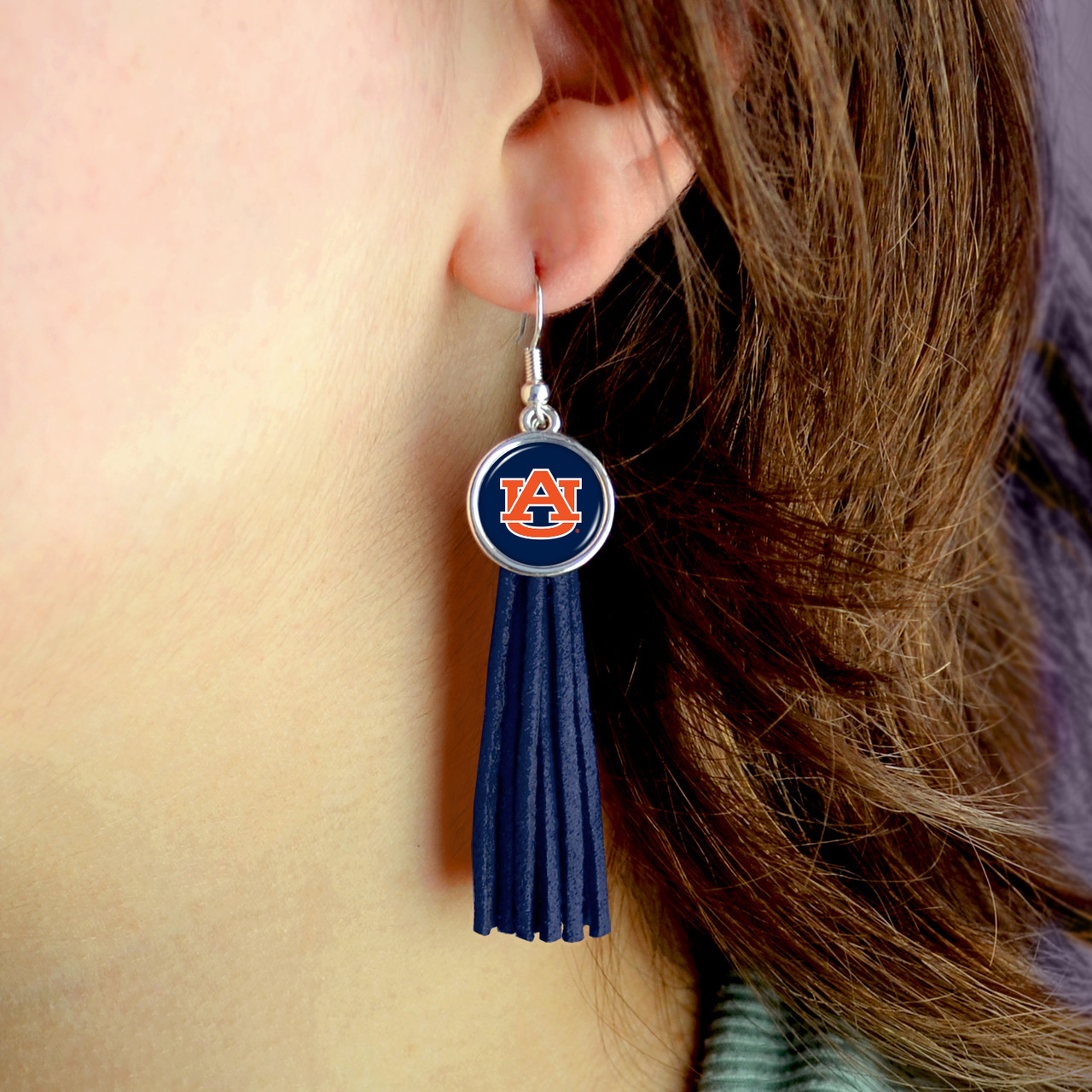 Auburn Tigers Earrings- Harper