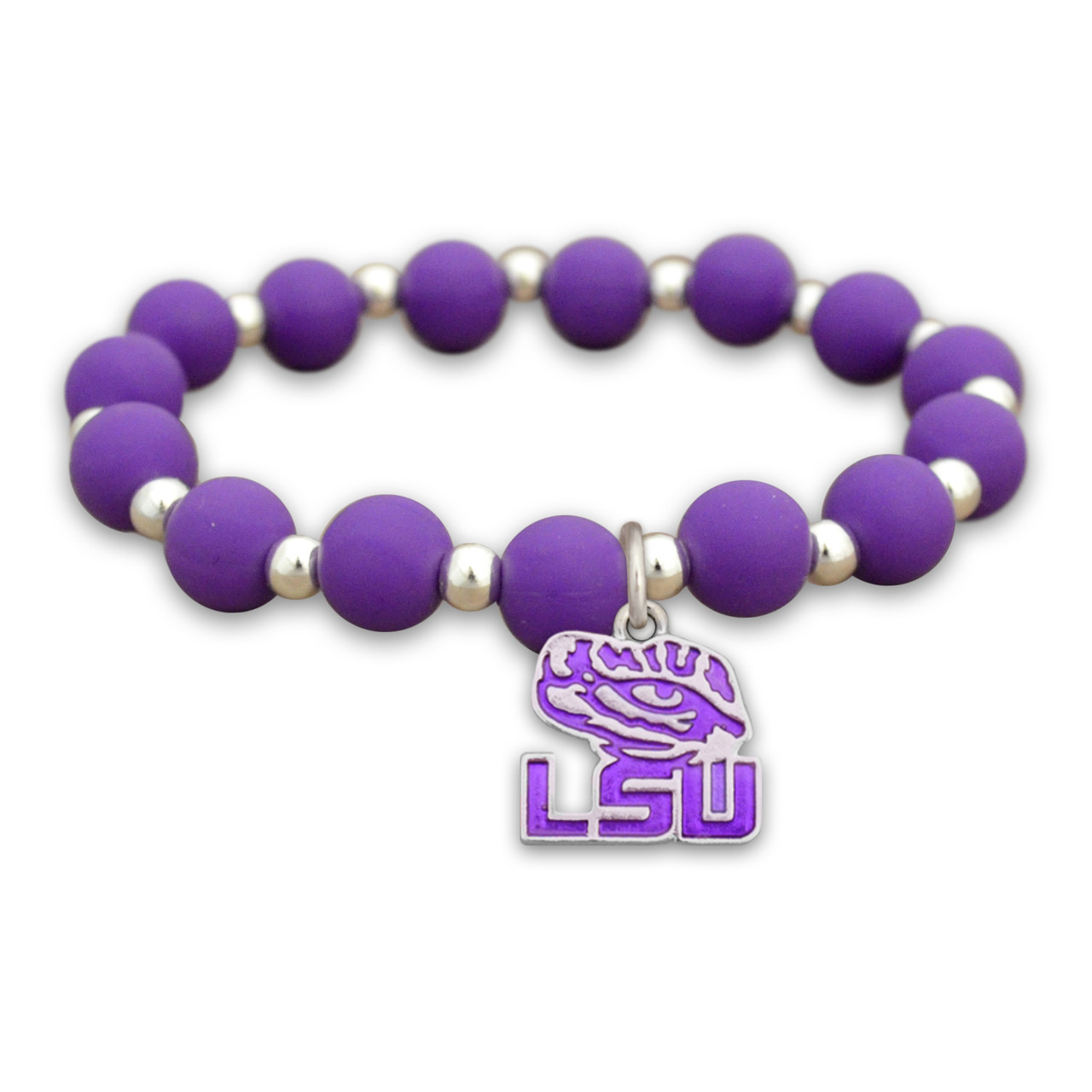 LSU Tigers Zoey Stretch Bracelet