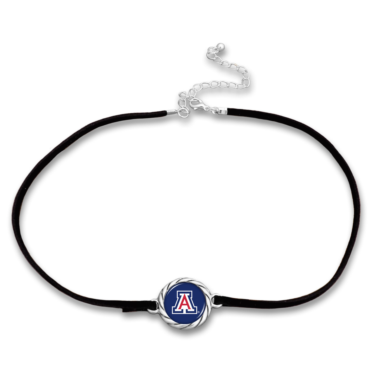 Arizona Wildcats Black Suede Choker Necklace