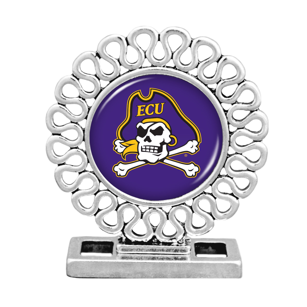 East Carolina Pirates Desk Decor- Elegant Round