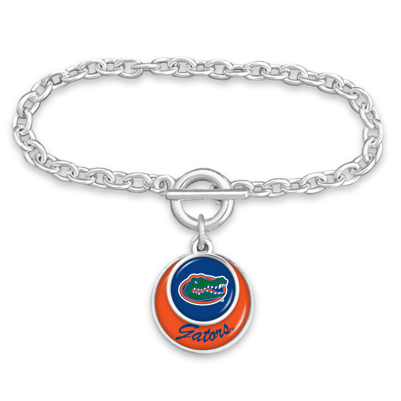 Florida Gators Bracelet- Stacked Disk