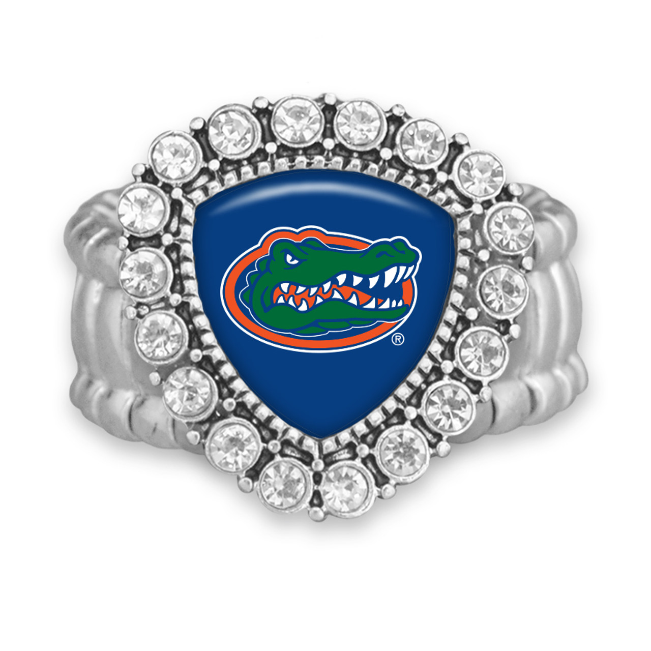 Florida Gators Stretch Ring- Crystal Shield