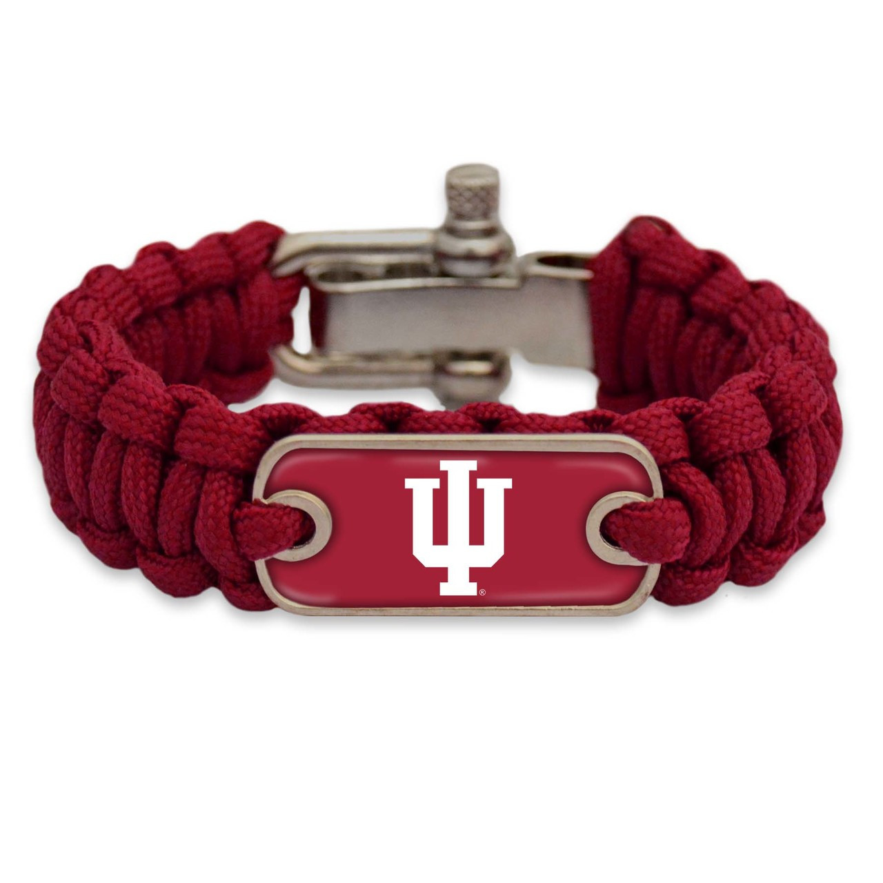 Indiana Hoosiers Team Color Unisex Paracord Bracelet