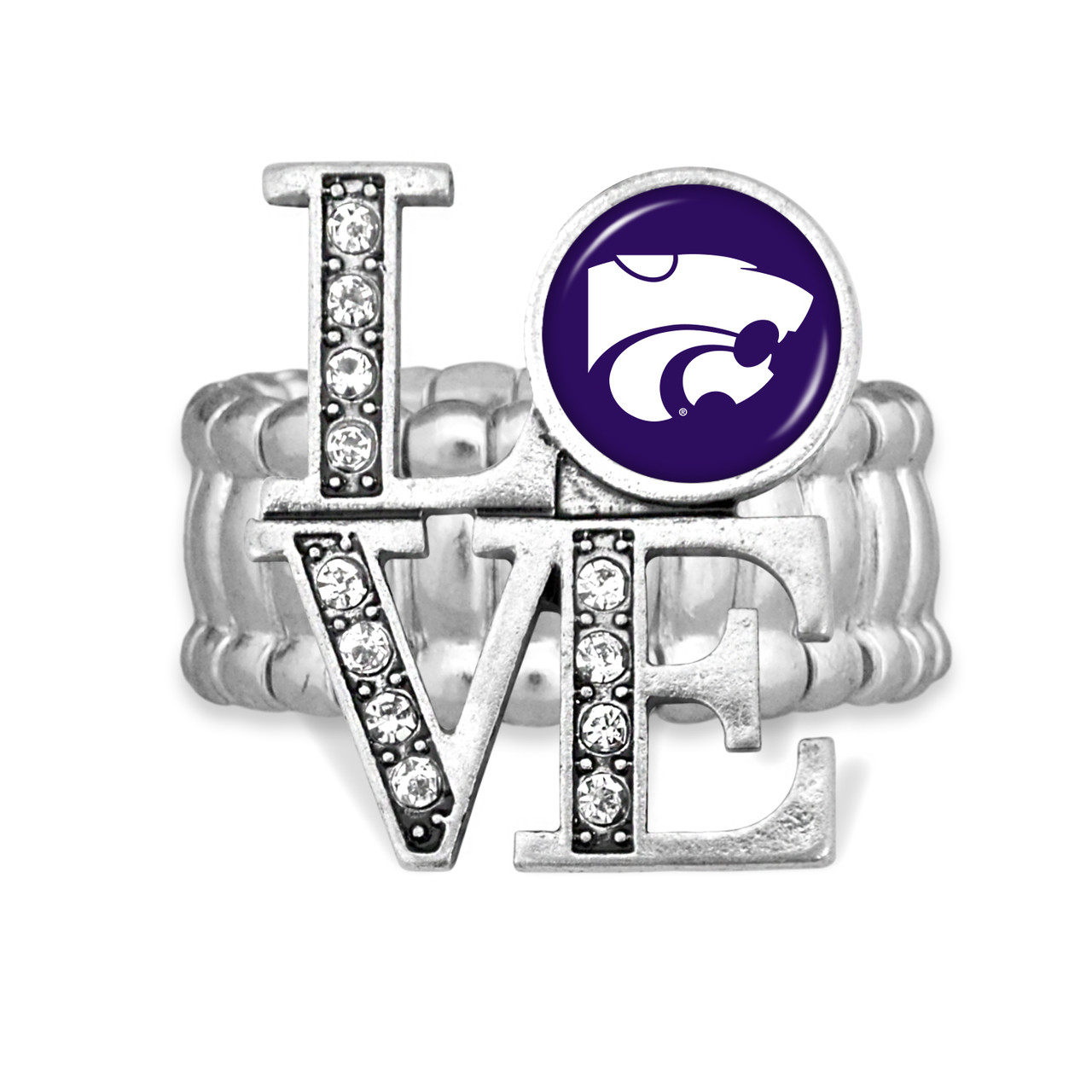 Kansas State Wildcats Stretch Ring- LOVE
