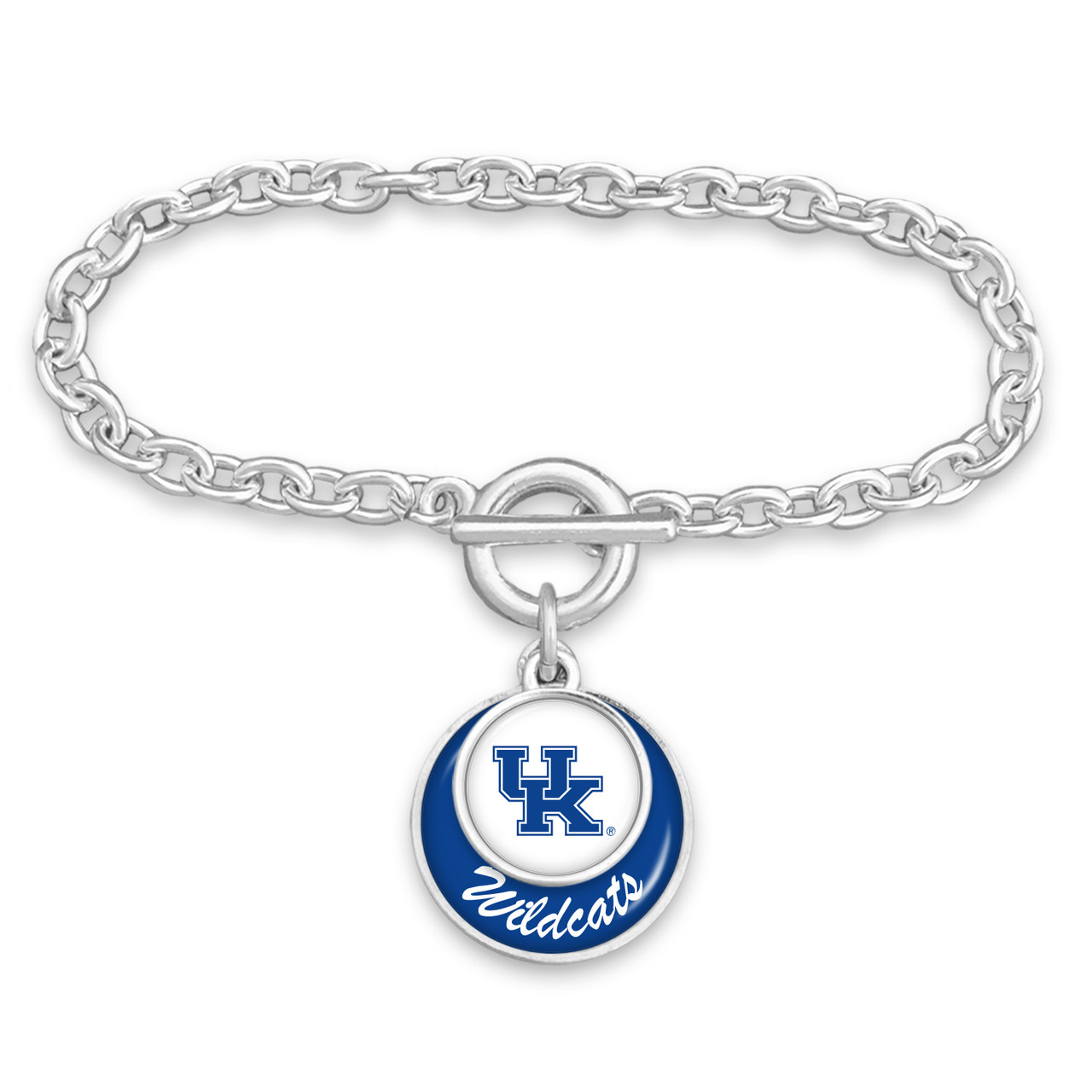 Kentucky Wildcats Bracelet- Stacked Disk