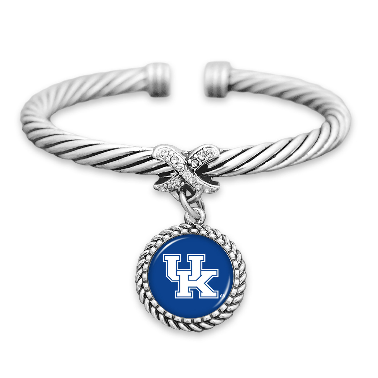 Kentucky Wildcats Bracelet- X Bangle Cuff