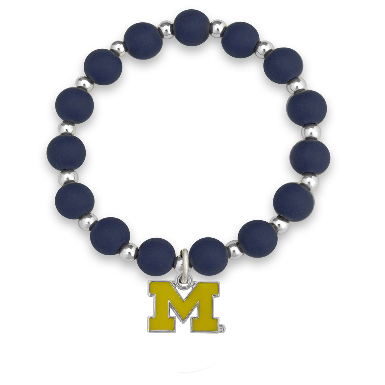 Michigan Wolverines Zoey Stretch Bracelet