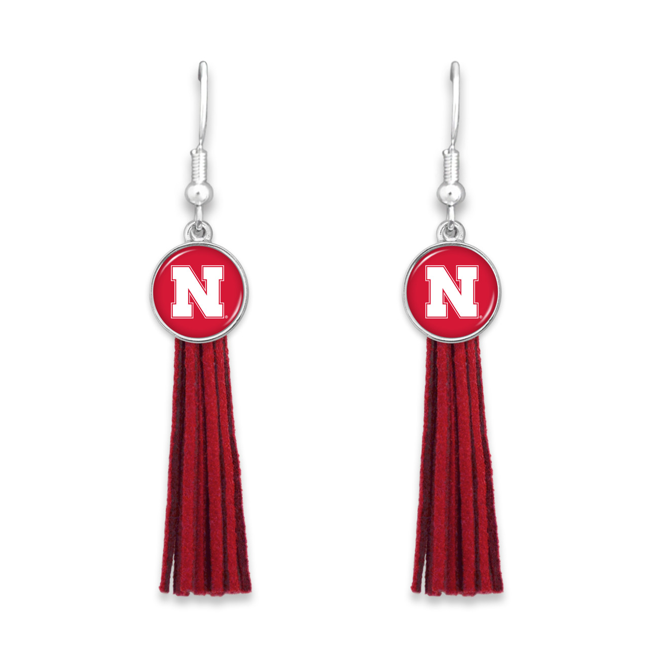 Nebraska Cornhuskers Earrings- Harper