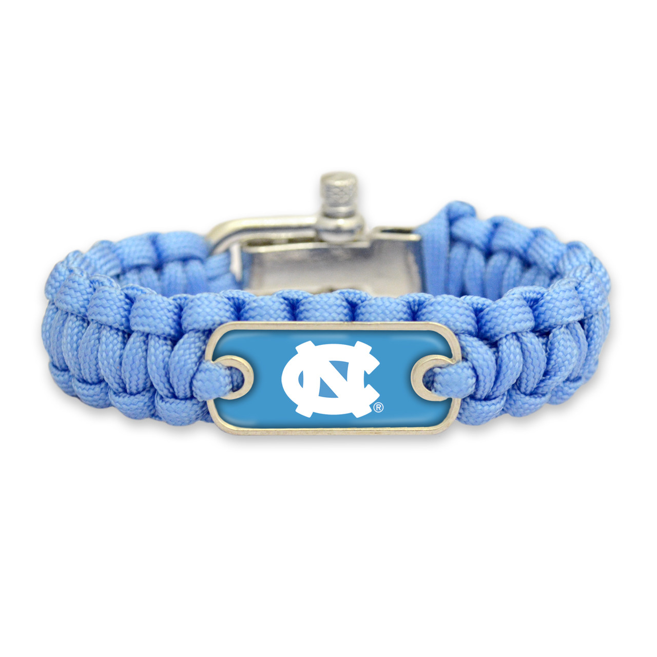 North Carolina Tar Heels Team Color Unisex Paracord Bracelet