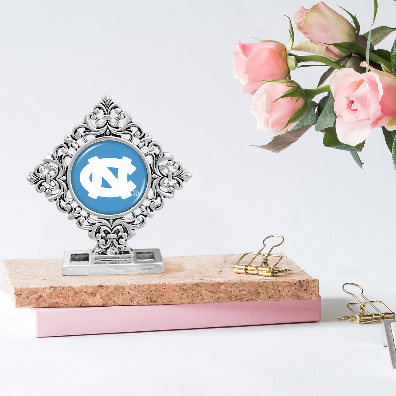 North Carolina Tar Heels Desk Decor - Diamond