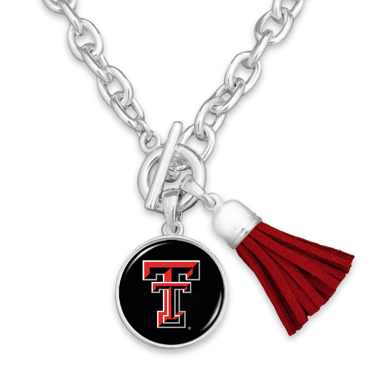 Texas Tech Raiders Necklace- Team Color Tassel