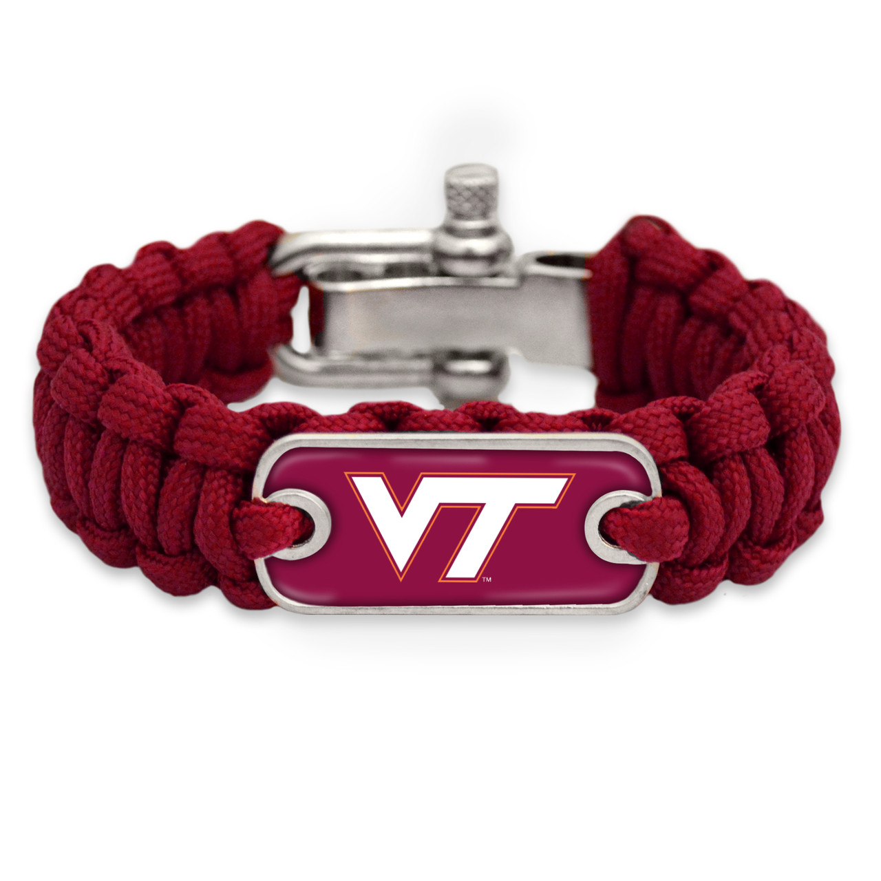 Virginia Tech Hokies Team Color Unisex Paracord Bracelet