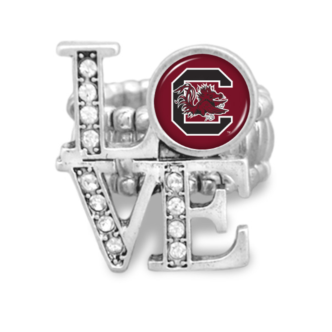 South Carolina Gamecocks LOVE Stretchy Ring