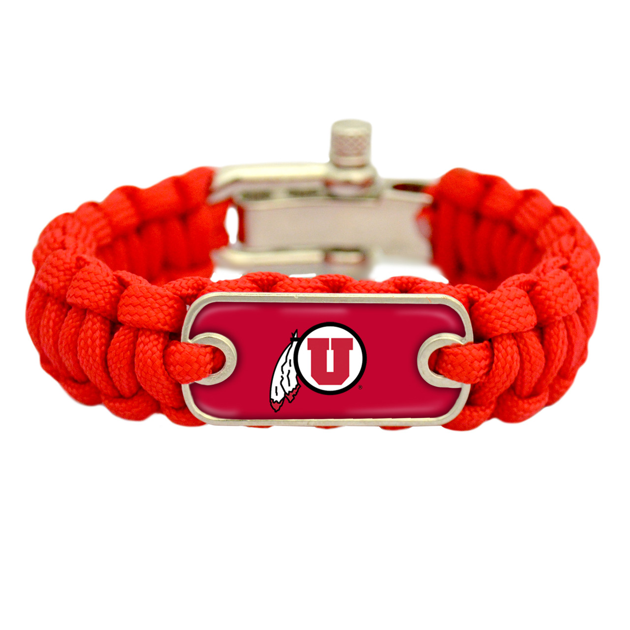 Utah Utes Team Color Unisex Paracord Bracelet