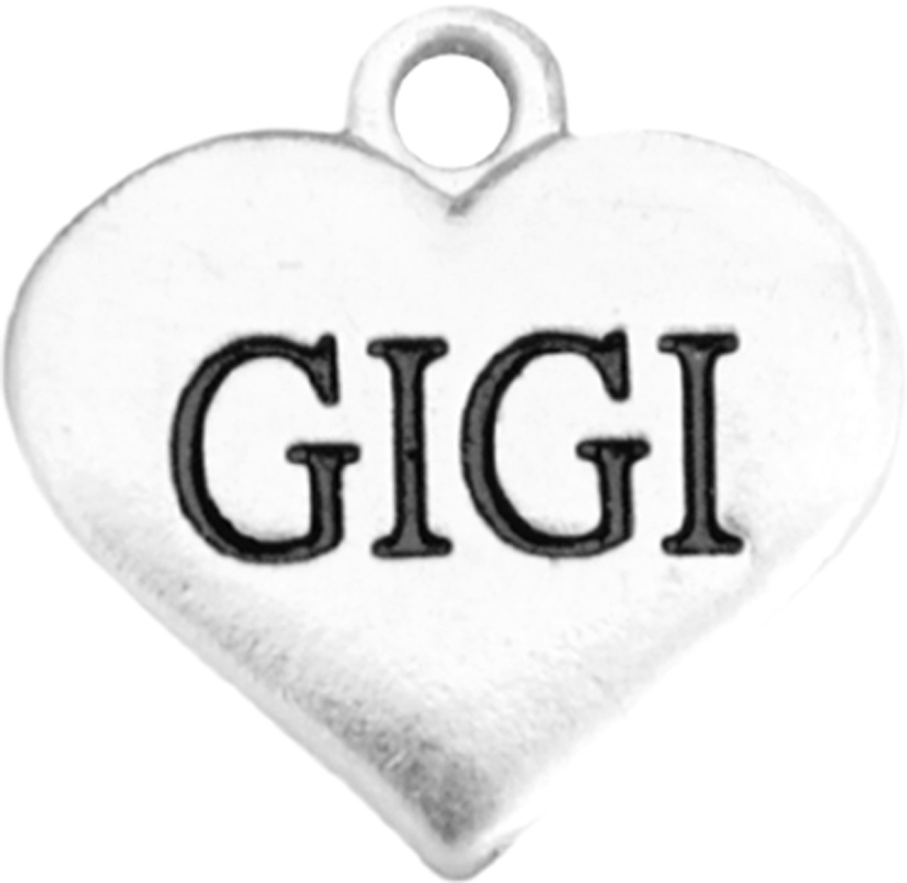 Family Accent Charm- Heart- Gigi