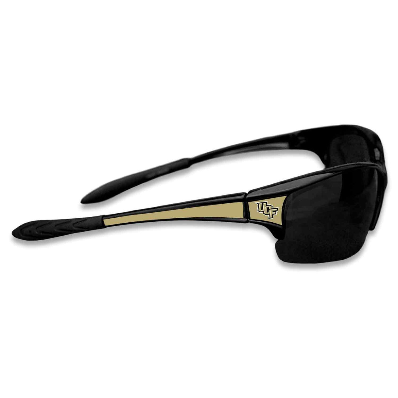 Central Florida Knights Sports Rimless College Sunglasses (Black)